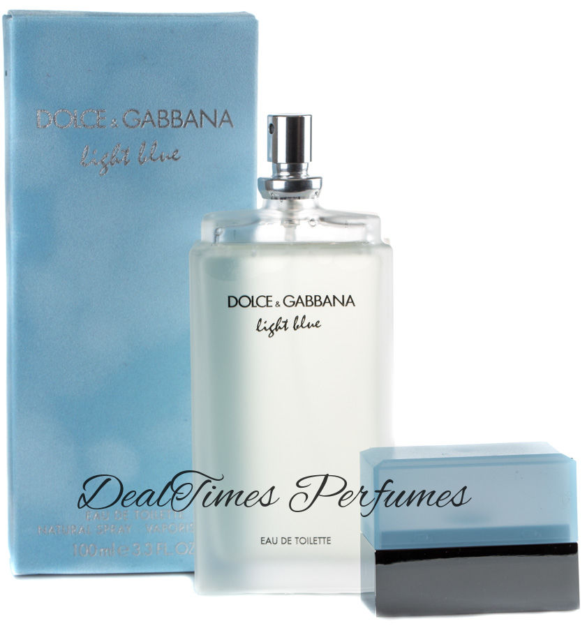 dolce and gabbana light blue perfume 3.3 oz