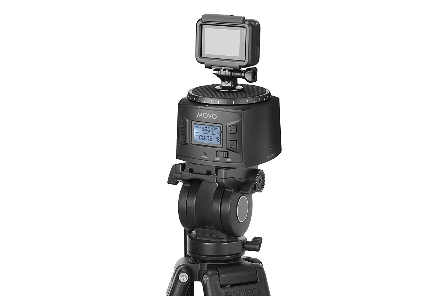 Movo Mtp 20 Programmable Time Lapse Tripod Head For Dslr Camera