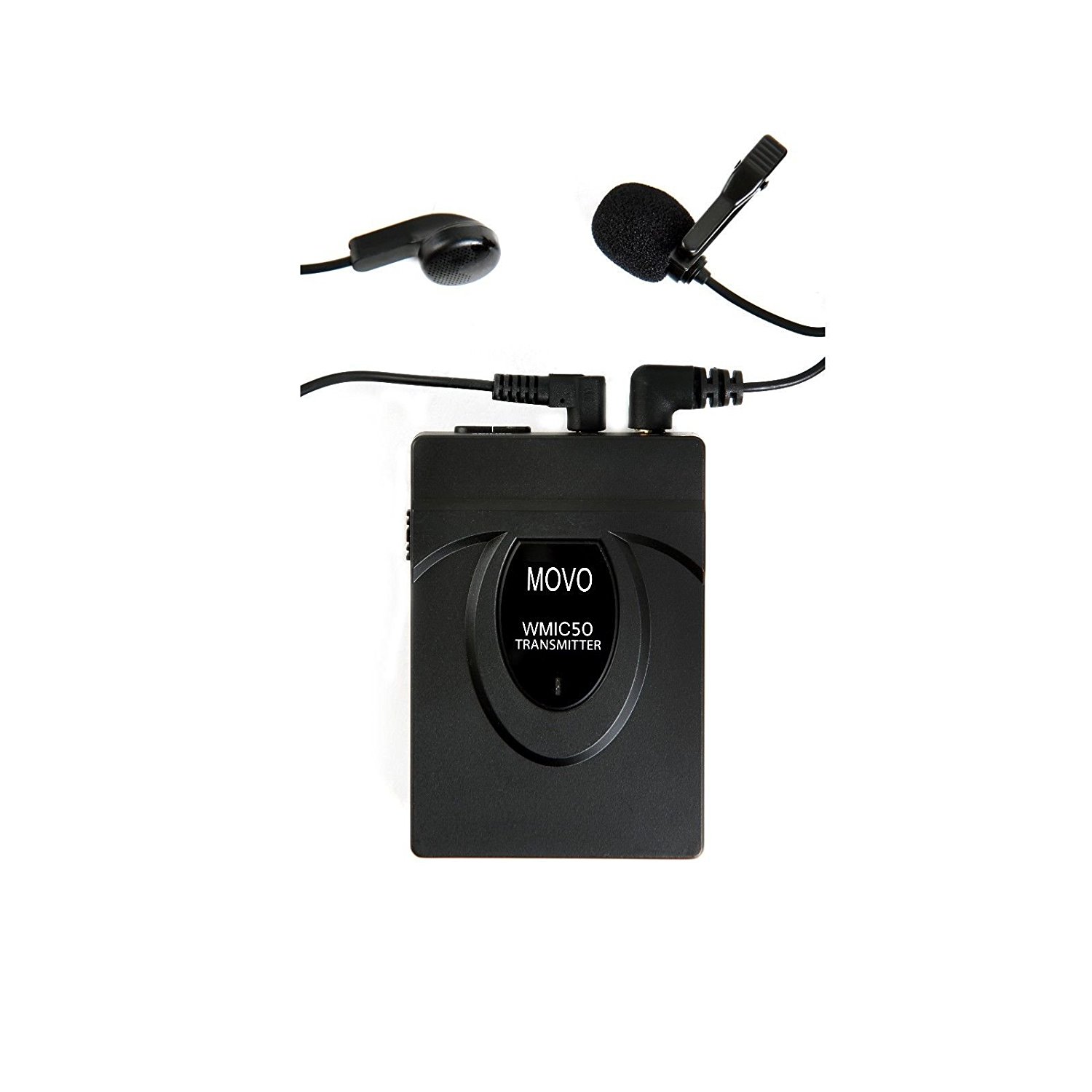 Movo WMIC50  Portable 2.4GHz Wireless Microphone Lavalier System