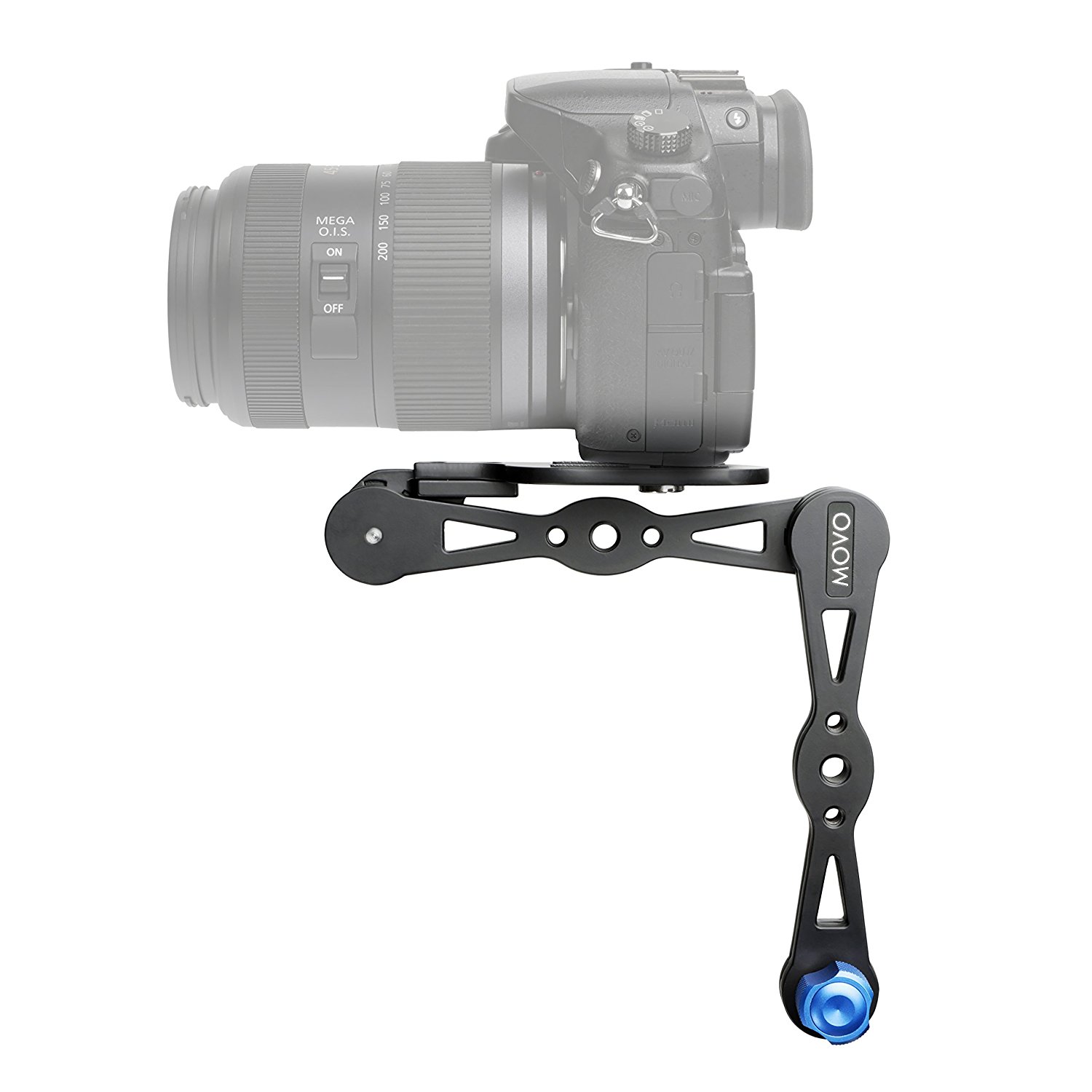 Movo Shoulder Rig/Selfie Stick/Stabilizer/Video Grip Combo for Cameras