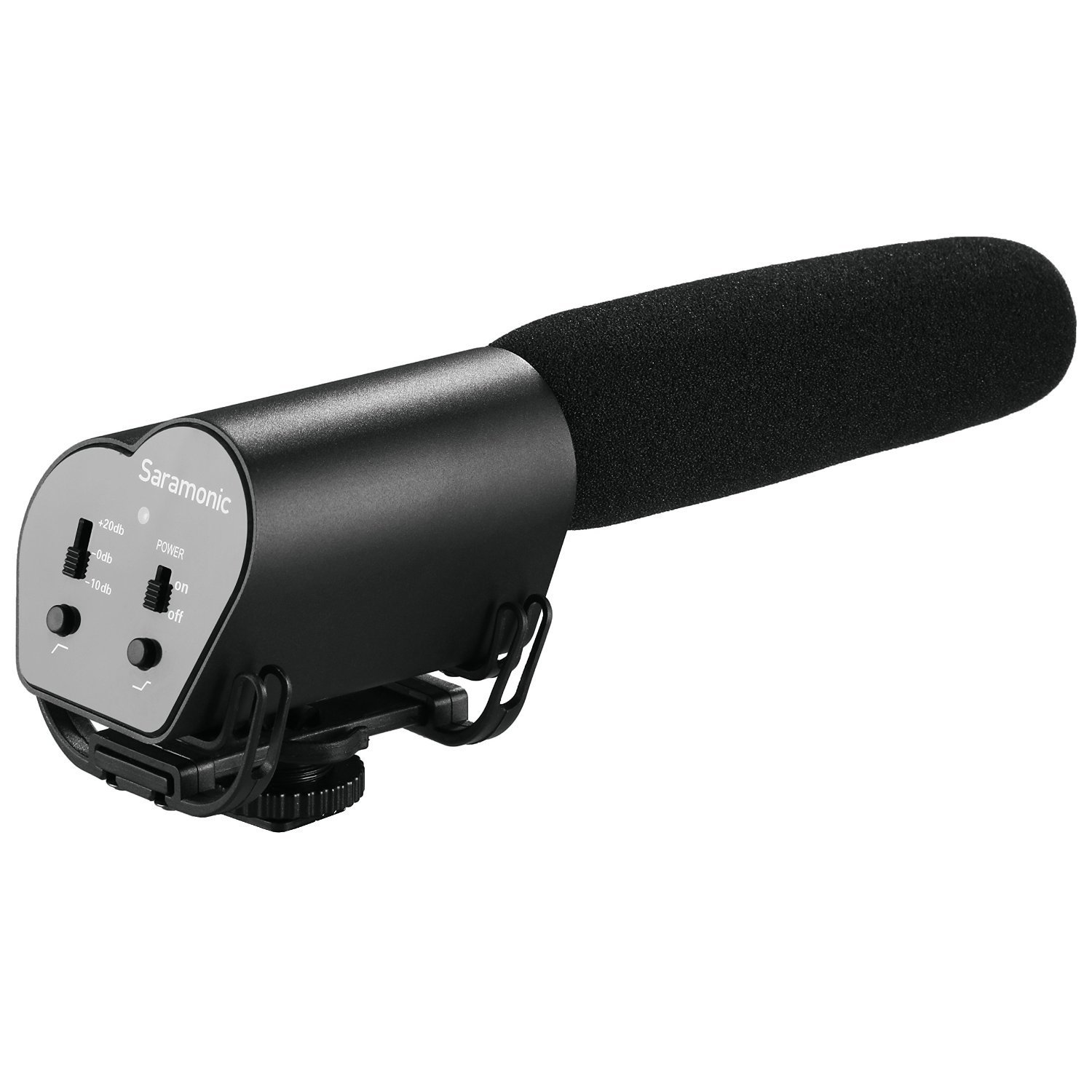 Saramonic VMIC Super-Cardioid Shotgun Condenser Video Microphone for DSLR Cameras Black