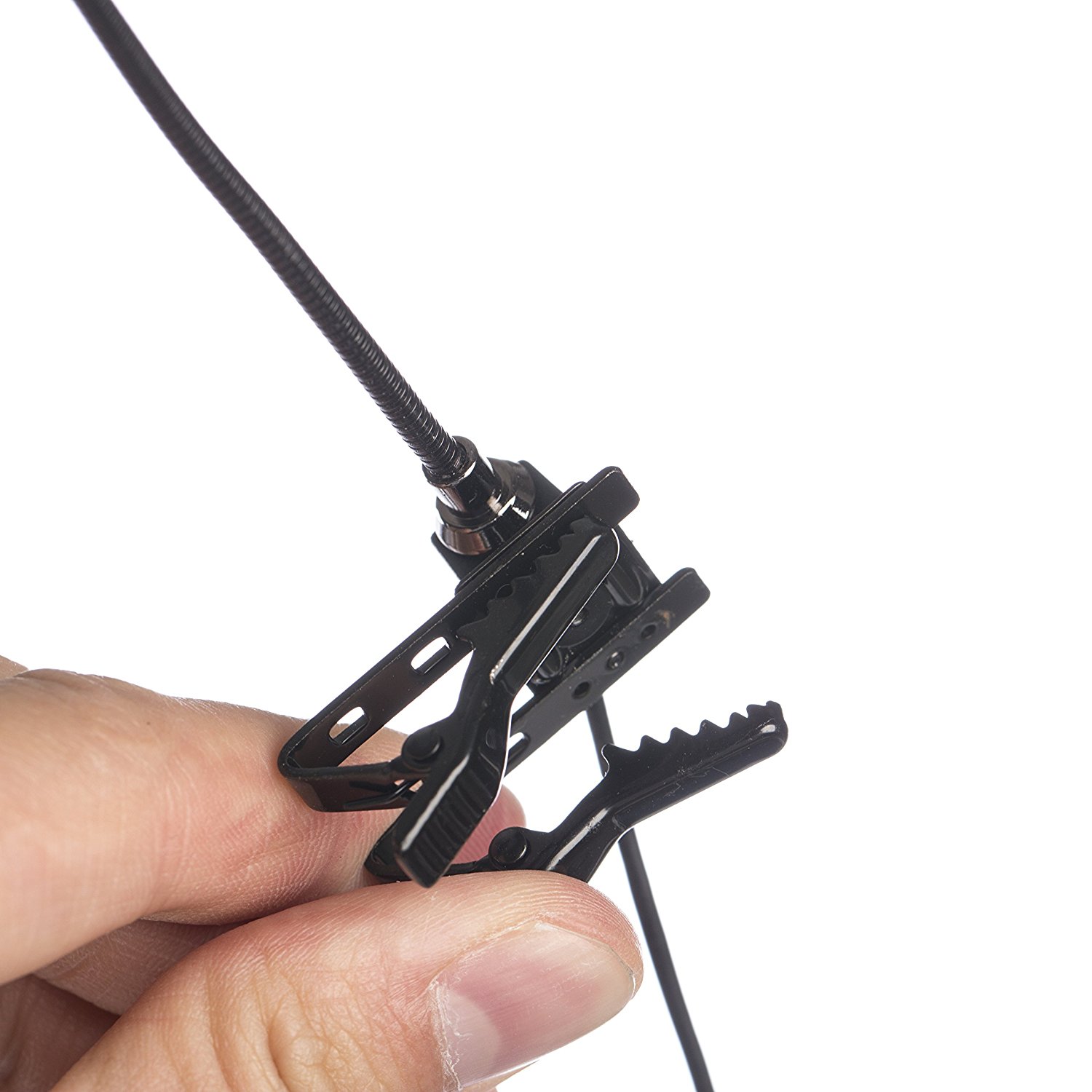 Movo ACM400 Flex Gooseneck Lapel Microphone for DSLR Camera, Mirrorless